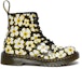 Order (PS) Dr. Martens 1460 Pansy Fayre But Martin-Hitam/Kuning 26613001