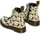 (PS) Dr. Martens 1460 Pansy Fayre But Martin-Hitam/Kuning 26613001