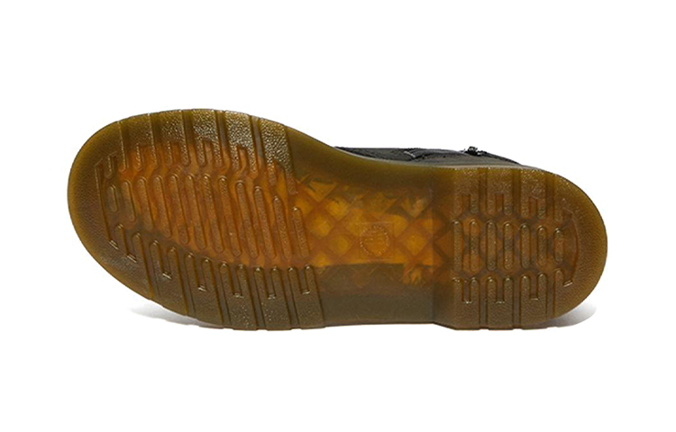 Shop (PS) Dr. Martens 1460 Sepatu Zip 'Fleece Hitam' Berlapis 24081001