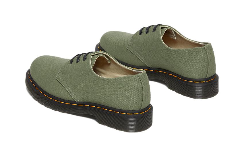Lookbook (Preschool) Dr. Martens 1461 3-Eye 'Khaki Green' 27638384
