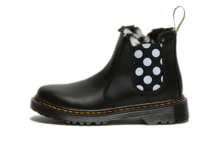 (Preschool) Dr. Martens 2976 Leonore Chelsea 'Charcoal' 27035001