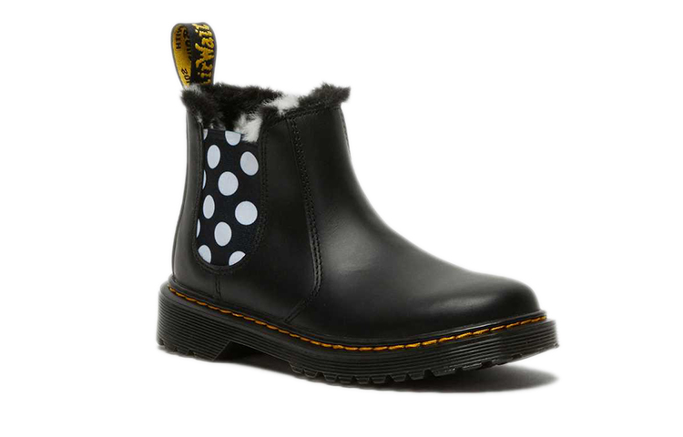 Lookbook (Preschool) Dr. Martens 2976 Leonore Chelsea 'Charcoal' 27035001
