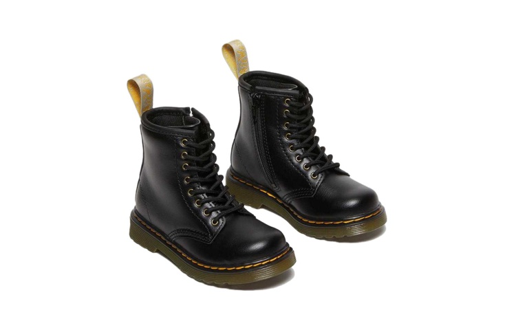 Lookbook (Preschool) Dr. Martens 'Black Leather Chelsea Boot' 27866001