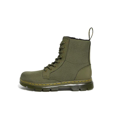 (PS) Dr. Martens Combs 'Green Zipper Boots'
