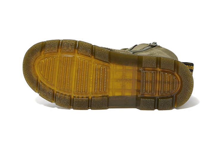 Shop 中童 Dr.Martens/馬丁博士 Combs 拉鍊馬丁靴 綠色