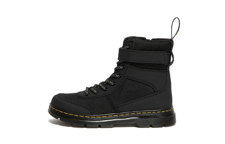 (Preschool) Dr. Martens Combs Zip 'Black' 26341001