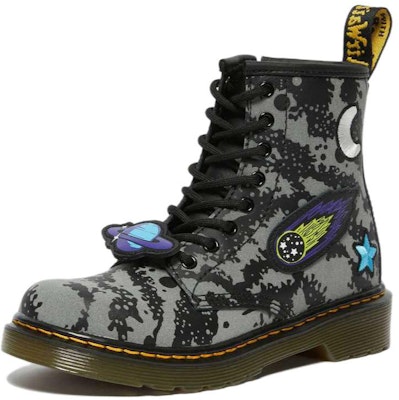 (Preschool) Dr. Martens Dr.Martens 1460 Space Hydro Leather Lace Up Boots 'Black Grey Hydro Leather' 27889057 Buy (Preschool) Dr. Martens Dr.Martens 1460 Space Hydro Leather Lace Up Boots 'Black Grey Hydro Leather' 27889057