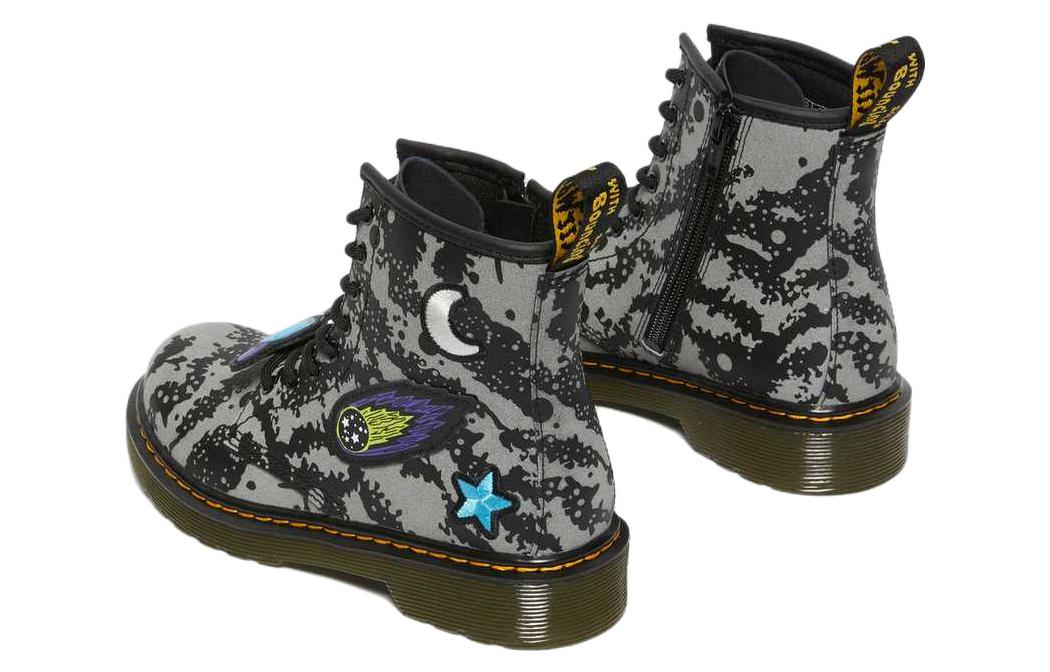 (PS) Dr. Martens Dr.Martens 1460 Space Hydro Leather Lace Up Boots 'Black Grey Hydro Leather' 圖 3