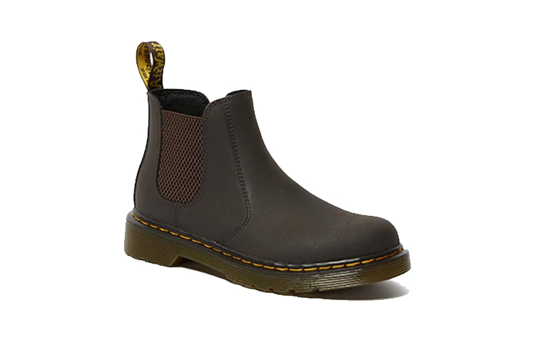 Lookbook (Preschool) Dr. Martens Dr.Martens 2976 Softy Leather Chelsea Boots 'Tan Brown' 25851207