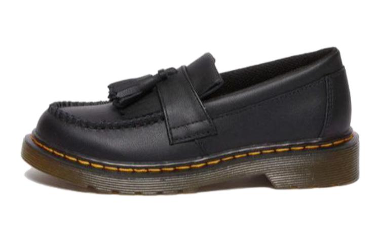 (Preschool) Dr. Martens Dr.Martens Adrian Softy T Leather Tassel Loafers 'Black' 30963001
