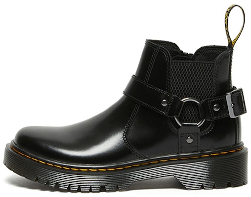(Preschool) Dr. Martens Dr.Martens Wincox Polished Smooth Leather Buckle Boots 'Black' 27094001 Buy (Preschool) Dr. Martens Dr.Martens Wincox Polished Smooth Leather Buckle Boots 'Black' 27094001