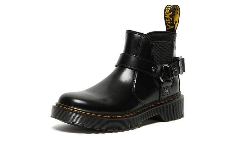 (PS) Dr. Martens Dr.Martens Wincox Polished Smooth Leather Buckle Boots 'Black' 圖 2