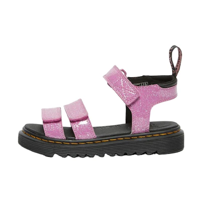(PS) Dr. Martens Flat Sandal 'Pink Velcro'