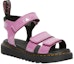Order (PS) Dr. Martens Sandal Rata 'Velcro Merah Jambu' 27250960