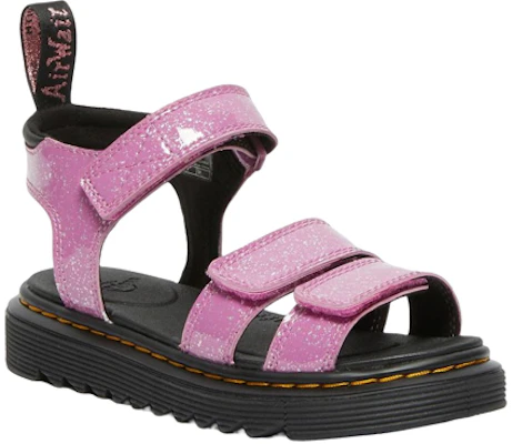 (Preschool) Dr. Martens Flat Sandal 'Pink Velcro' 27250960 Order (Preschool) Dr. Martens Flat Sandal 'Pink Velcro' 27250960
