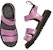 (PS) Dr. Martens Sandal Rata 'Velcro Merah Jambu' 27250960