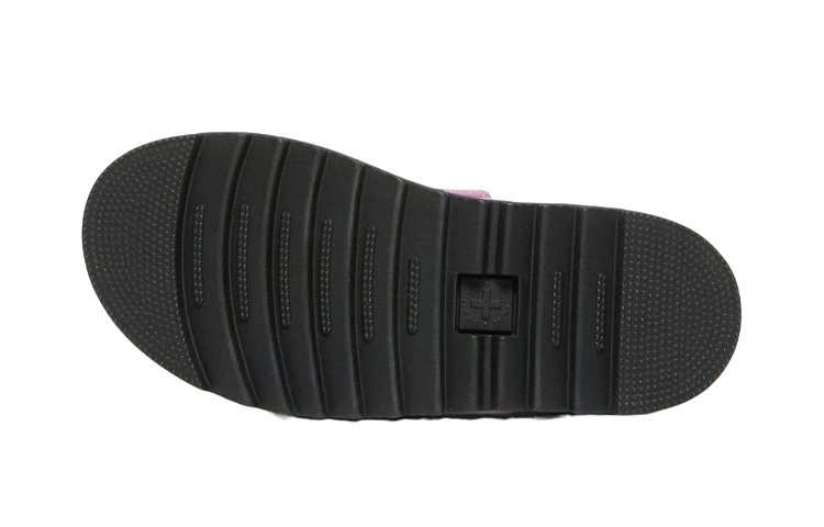 Shop (Preschool) Dr. Martens Flat Sandal 'Pink Velcro' 27250960