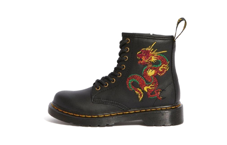 (PS) Dr. Martens Junior 1460 'Dragon' Black