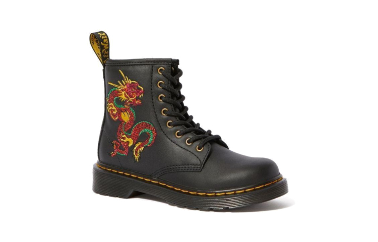 (PS) Dr. Martens Junior 1460 'Dragon' Black 圖 2