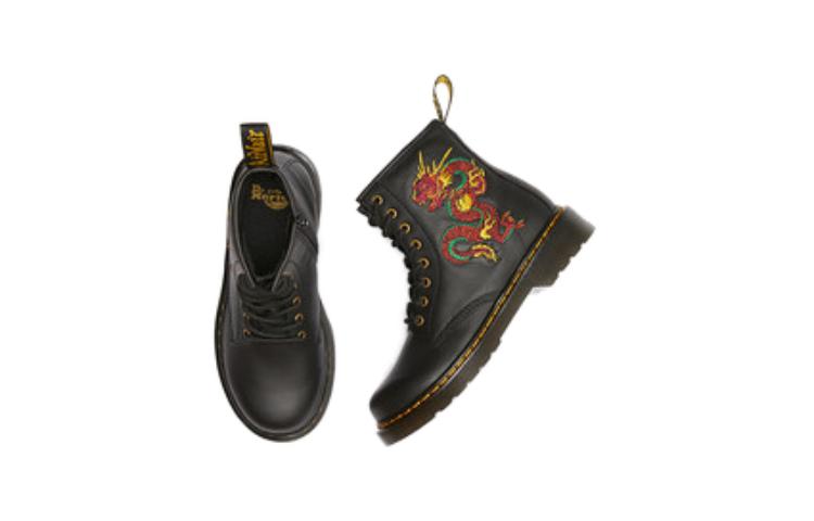 (PS) Dr. Martens Junior 1460 'Dragon' Black 圖 4