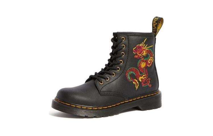(PS) Dr. Martens Junior 1460 'Dragon' Black 圖 5