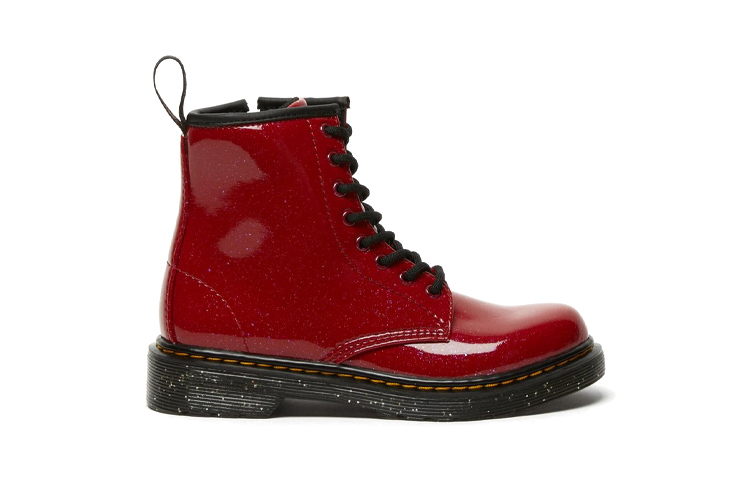 (PS) Dr. Martens Junior 1460 'Red Glitter Zip' 圖 2