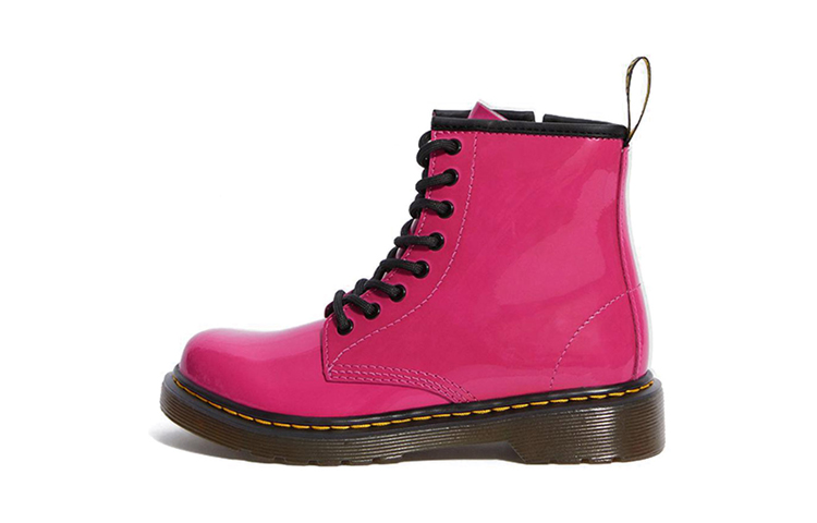 Buy (Preschool) Dr. Martens Junior 1460 Delaney Boots Pink 15382670