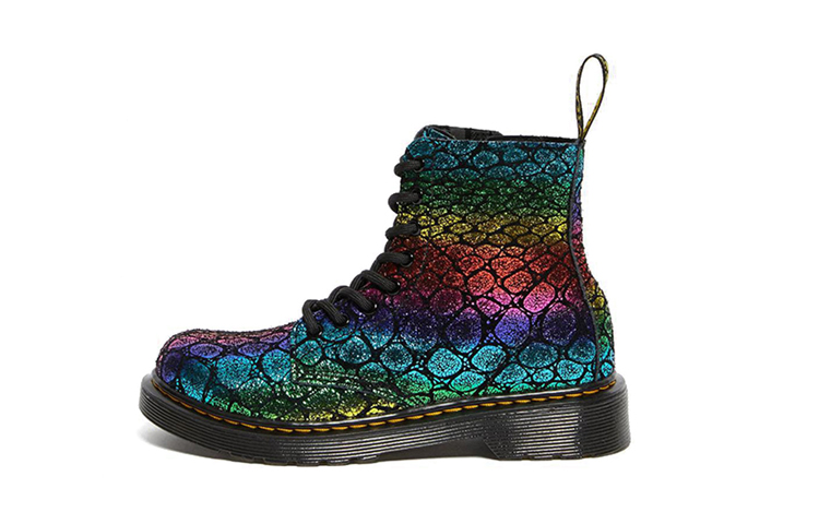 Buy (Preschool) Dr. Martens Junior 1460 Pascal Boot 'Rainbow' 26027001