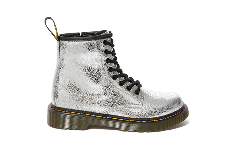 (PS) Dr. Martens Junior 1460 Zip 'Silver White' Boot 圖 2