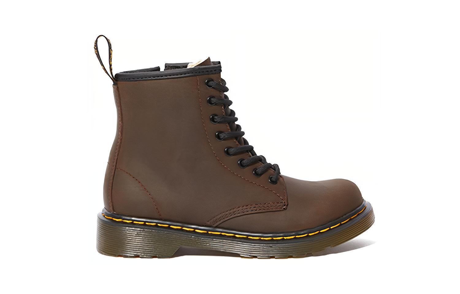 (PS) Dr. Martens Junior 1460 Zip Boot 'Brown' 圖 2