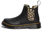 Buy (Preschool) Dr. Martens Junior 2976 Fleece Lined Zip Chelsea Boots 'Black' 26045001
