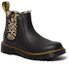 Lookbook (Preschool) Dr. Martens Junior 2976 Fleece Lined Zip Chelsea Boots 'Black' 26045001