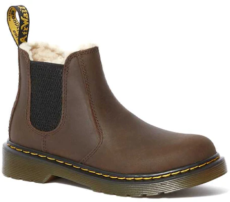 (Preschool) Dr. Martens Junior 2976 Leather Chelsea Boots 'Black Brown' 25100201 Lookbook (Preschool) Dr. Martens Junior 2976 Leather Chelsea Boots 'Black Brown' 25100201