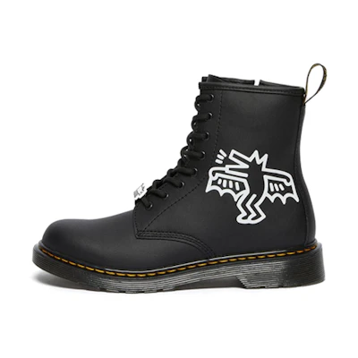 (PS) Dr. Martens Junior Keith Haring 1460 Martin-Boots K Black