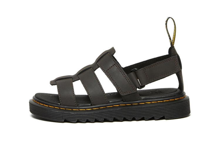 (Preschool) Dr. Martens Junior Terry 'Dark Brown' 26691207