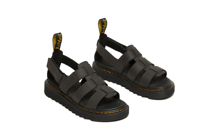 Shop (PS) 马汀博士 Junior Terry '深棕色' 童鞋 26691207