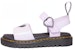 (PS) Sandal Terbuka Kulit Dr. Martens Kanak-kanak dengan Gesper 'Ungu' 30751308