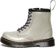 (Preschool) Dr. Martens Mid-Top Leather Boots 'Silver' 27913040 (Preschool) Dr. Martens Mid-Top Leather Boots 'Silver' 27913040