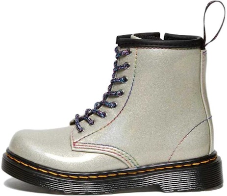 (Preschool) Dr. Martens Mid-Top Leather Boots 'Silver' 27913040 Buy (Preschool) Dr. Martens Mid-Top Leather Boots 'Silver' 27913040