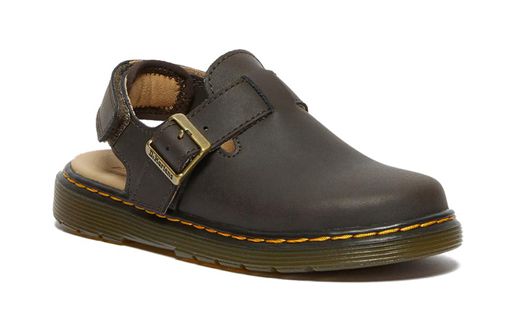 (PS) Dr. Martens Round Toe Leather Slingback Sandals 'Tan' 圖 2