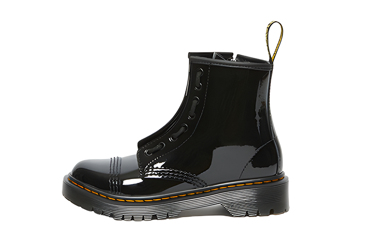 (Preschool) Dr. Martens Sinclair Bex Patent Leather Boot Junior 'Black' 27237001