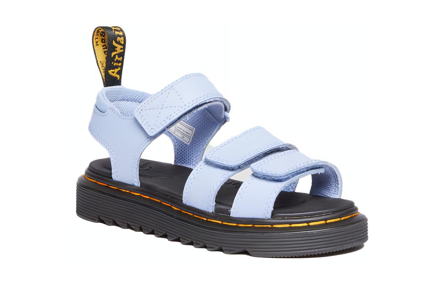 (PS) Dr. Martens Synthetic Leather Open-Toe Buckle Sandal 'Zen Blue Athena' 圖 3
