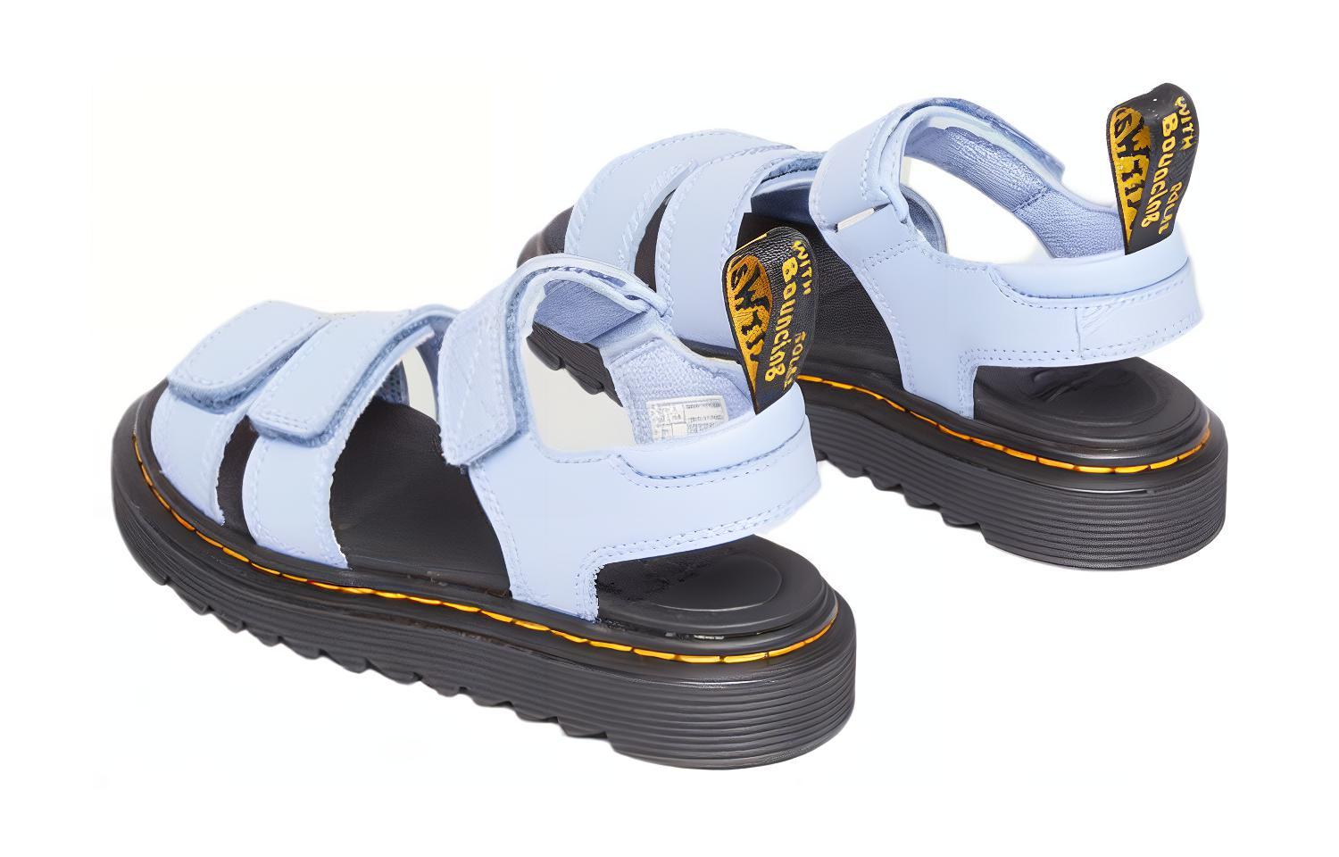 (PS) Dr. Martens Synthetic Leather Open-Toe Buckle Sandal 'Zen Blue Athena' 圖 4