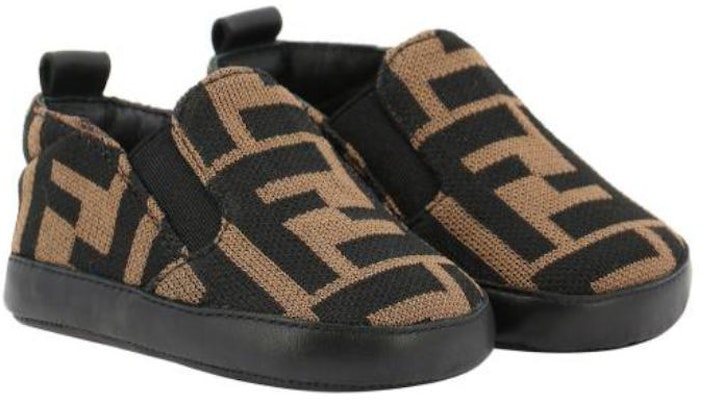 幼童 FENDI芬迪 時尚潮流 防滑 幼童休閒鞋 棕色 Lookbook 幼童 FENDI芬迪 時尚潮流 防滑 幼童休閒鞋 棕色