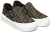 Lookbook (PS) Fendi 'Slip-On Low' Coklat Fesyen JMR423AEGVF0JX4