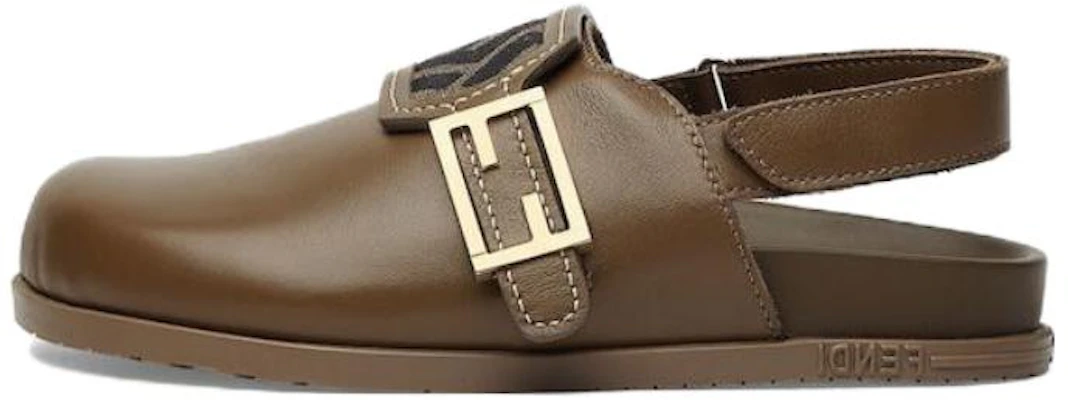 (Preschool) Fendi Calfskin Sandal 'Brown' JMR449A7MTF1LSA Buy (Preschool) Fendi Calfskin Sandal 'Brown' JMR449A7MTF1LSA