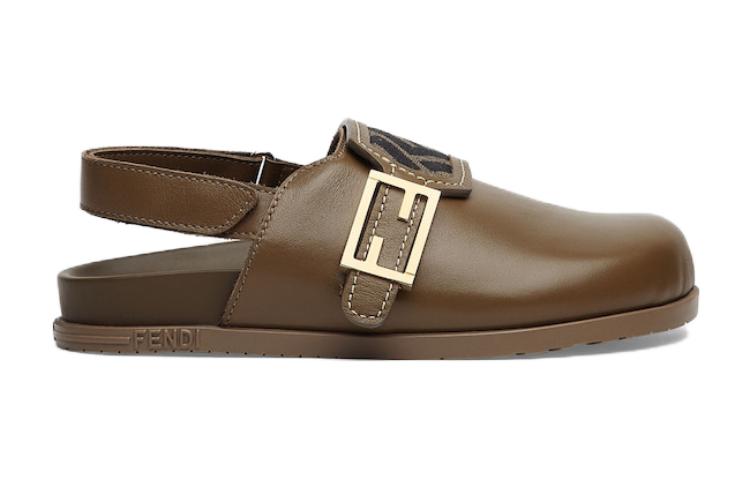 (PS) Fendi Calfskin Sandal 'Brown' 圖 2