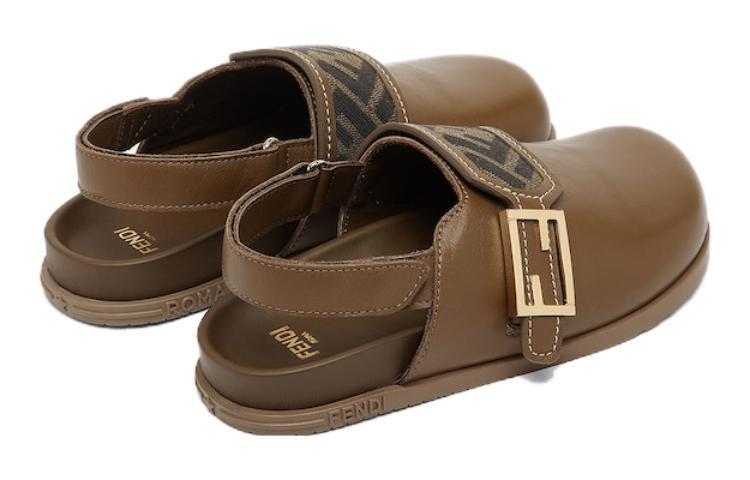 (PS) Fendi Calfskin Sandal 'Brown' 圖 4