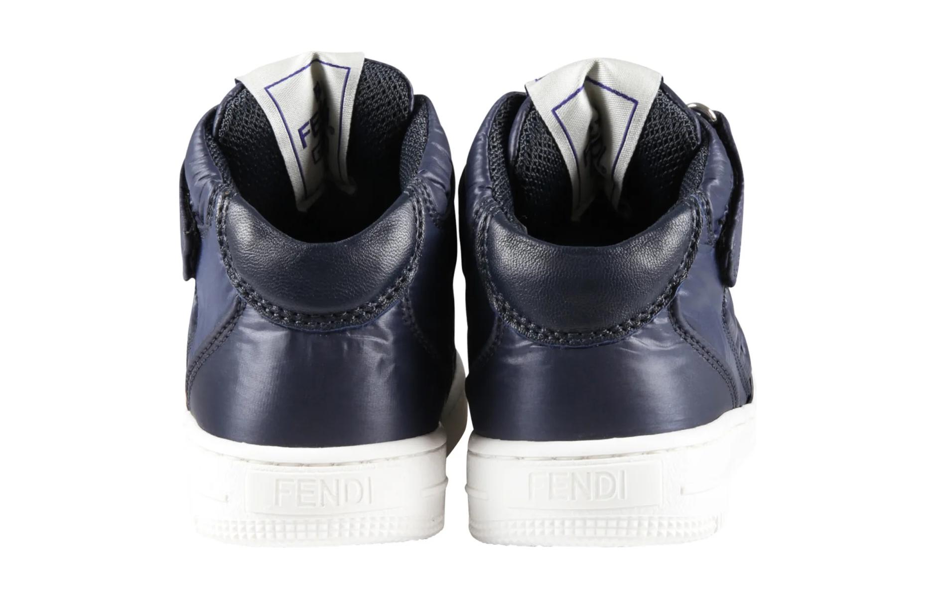 (PS) Fendi High-Top Sneaker 'CMFT Fashion Blue' 圖 4