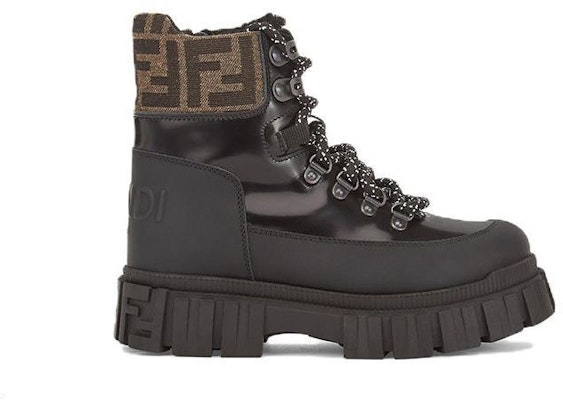 (Preschool) Fendi Leather Fashion Lace-Up Boots 'Black' JMR435AKXKF0HEB Order (Preschool) Fendi Leather Fashion Lace-Up Boots 'Black' JMR435AKXKF0HEB